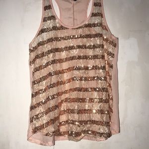 Sparkling tank top